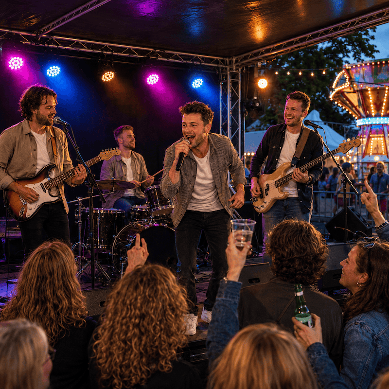 Band boeken voor feestje Band boeken voor feestje